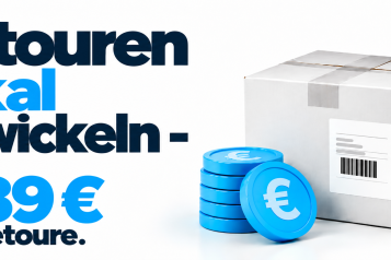 Retouren lokal abwickeln – ab 0,89 €